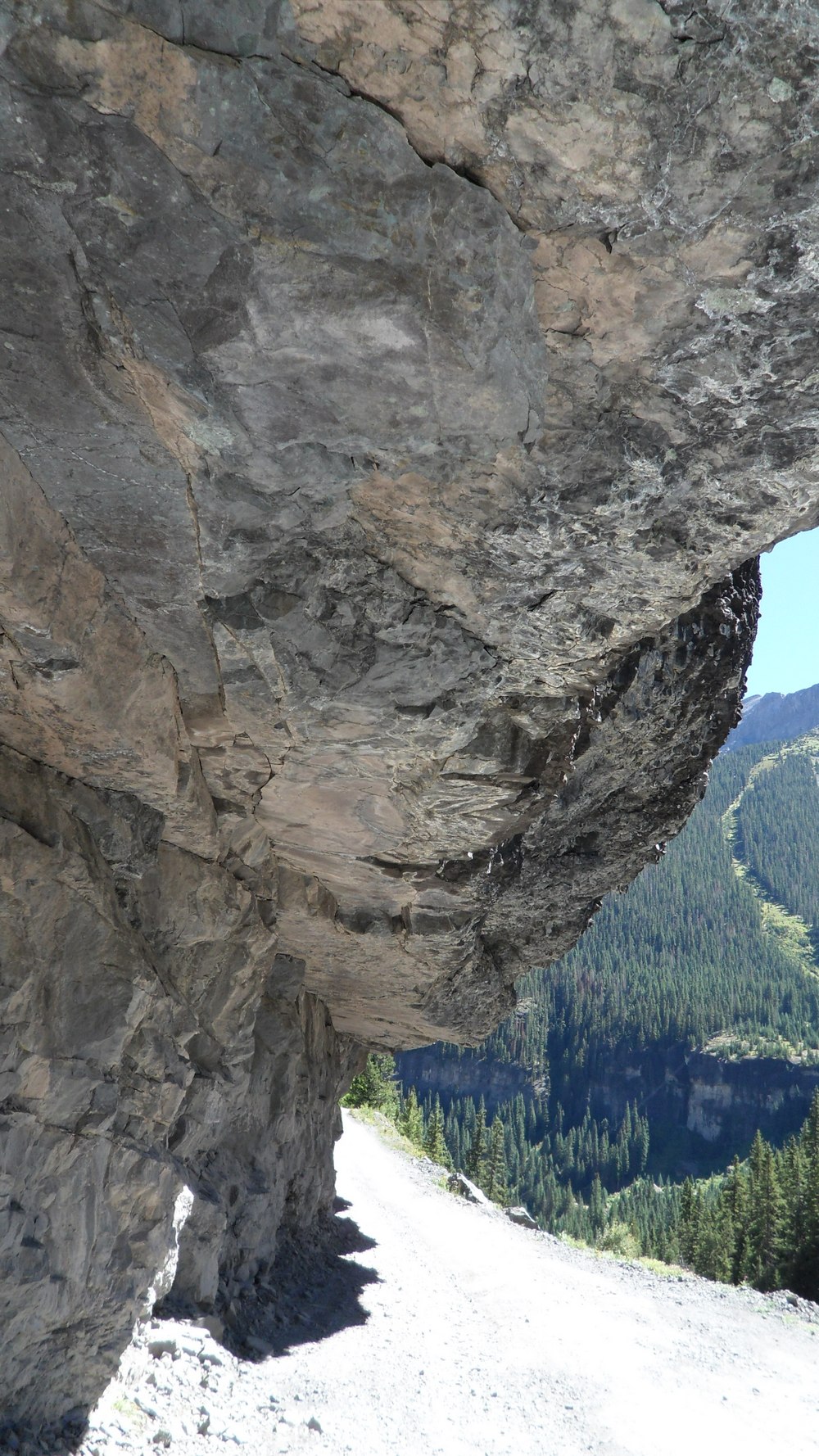 Awesome road up Mount Sneffels